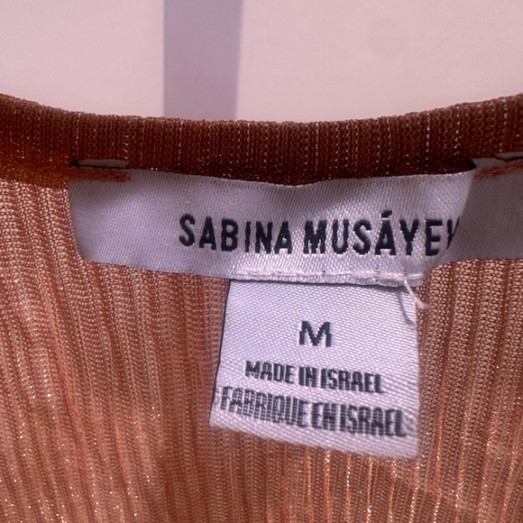 Sabina Musayev Carry Dress in Tangerine size medium - Picture 10 of 11